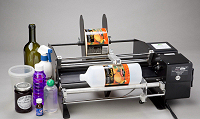 Flaschen Etikettiergerate Jetzt Auch Mit Einem Zahler Als Option Suppliers Of Label Dispensers Applicators Rewinders And Self Adhesive Labels